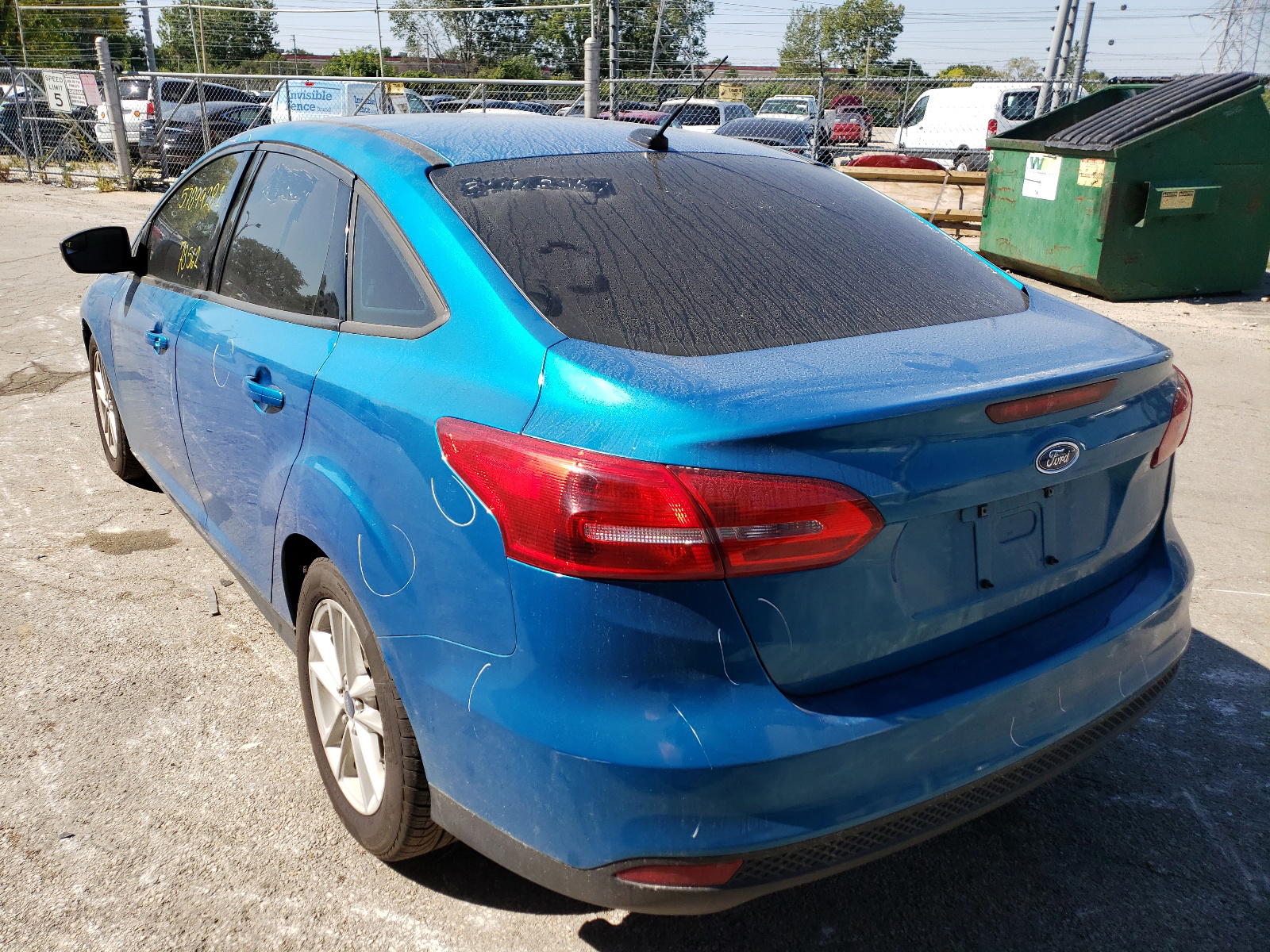 Photo 3 from auction – 2015 FORD FOCUS SE with VIN 1FADP3F29FL262653