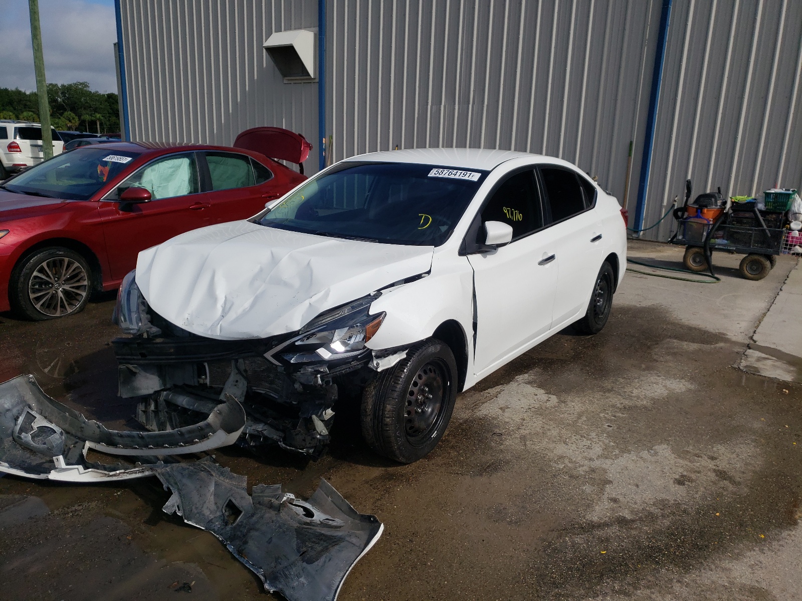Photo 2 from auction – 2016 NISSAN SENTRA S with VIN 3N1AB7AP7GY240328