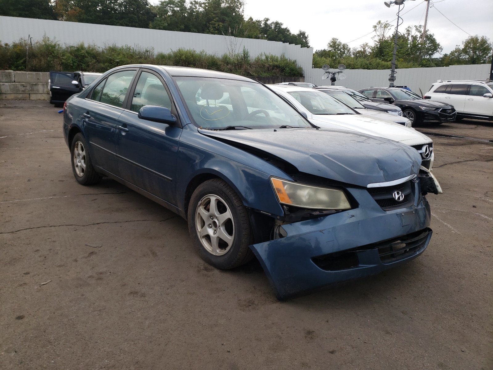 HYUNDAI SONATA GLS 2006 with VIN 5NPEU46F06H087200 - Photo from auction