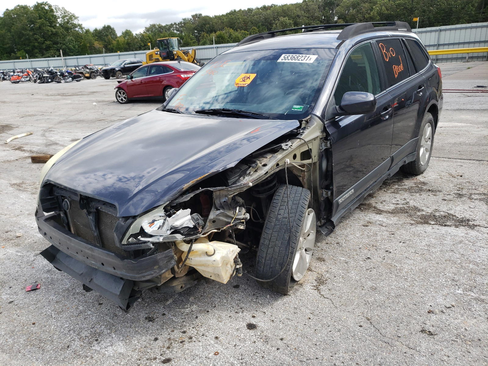 Photo 2 from auction – 2011 SUBARU OUTBACK 3. with VIN 4S4BRDJC4B2346537