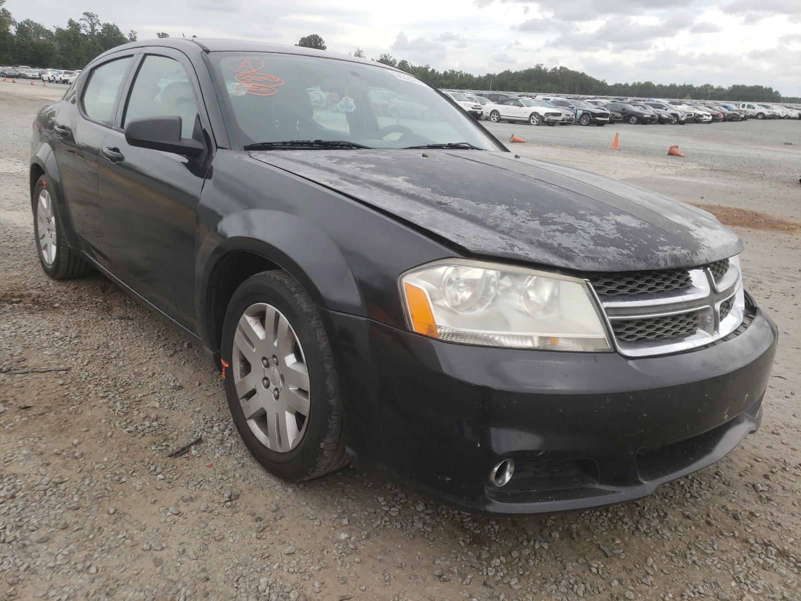 DODGE AVENGER SE 2012 with VIN 1C3CDZAB7CN243029 - Photo from auction