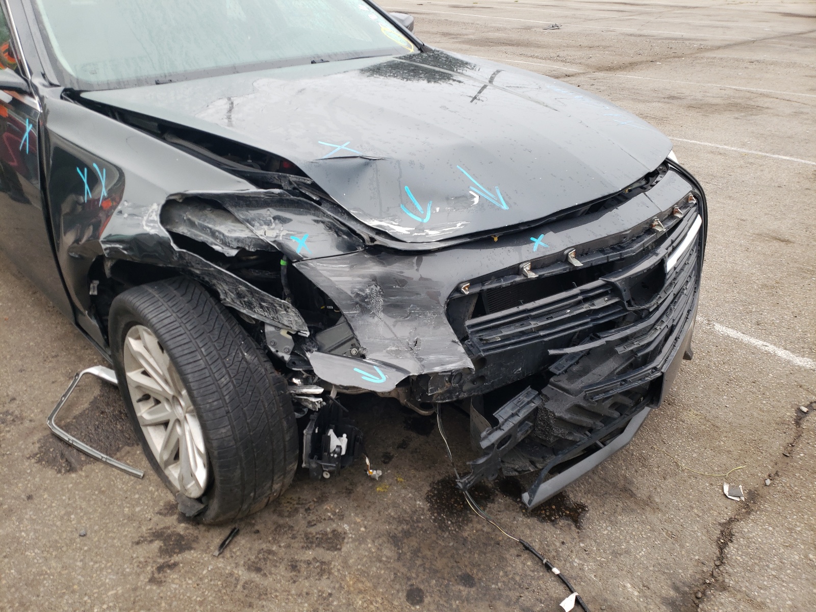 Photo 9 from auction – 2015 CADILLAC CTS with VIN 1G6AP5SX6F0139911