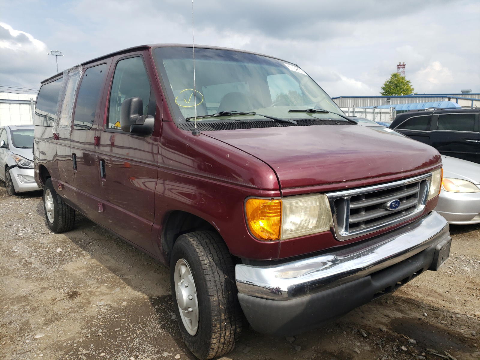 FORD ECONOLINE 2005 with VIN 1FBNE31L95HB38019 - Photo from auction