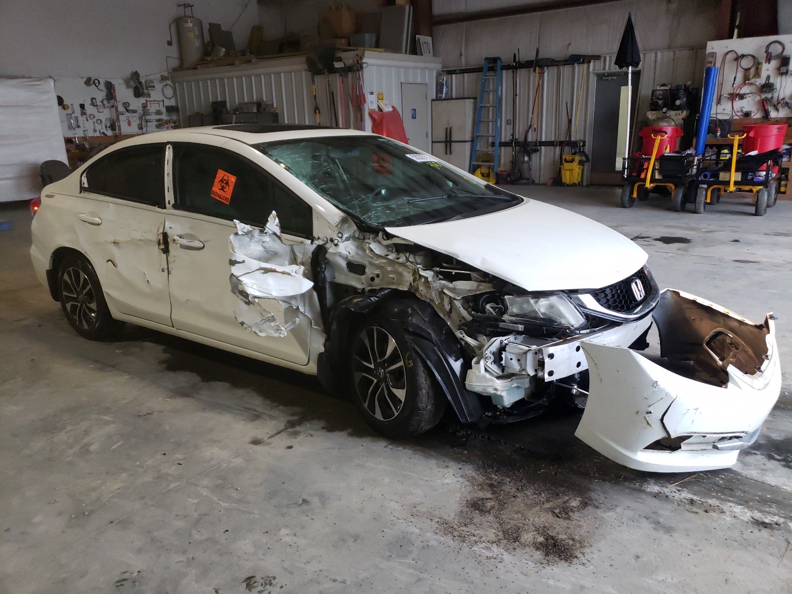 Photo 9 from auction – 2015 HONDA CIVIC EX with VIN 2HGFB2F82FH504228