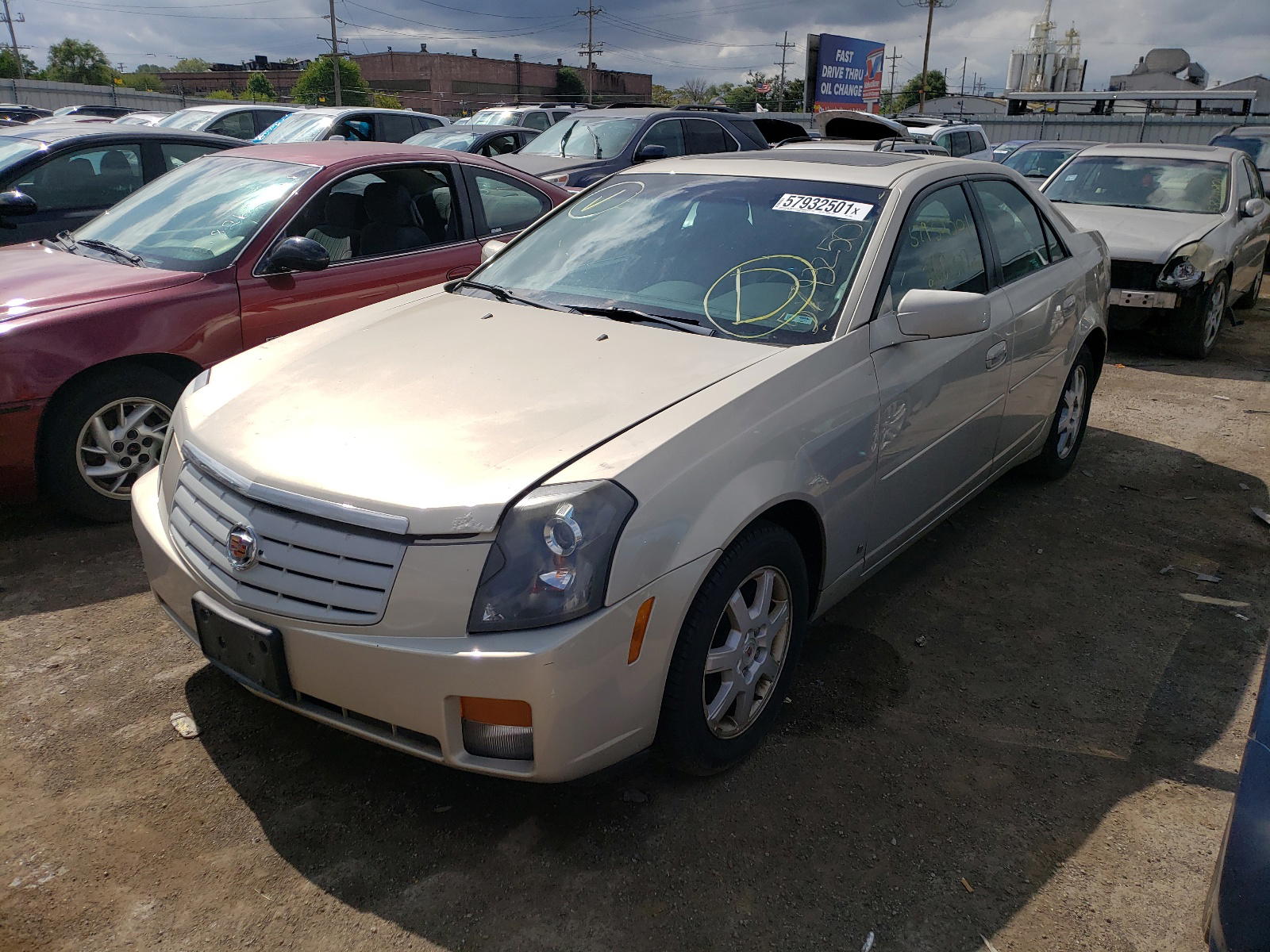 Photo 2 from auction – 2007 CADILLAC CTS with VIN 1G6DM57T170179567