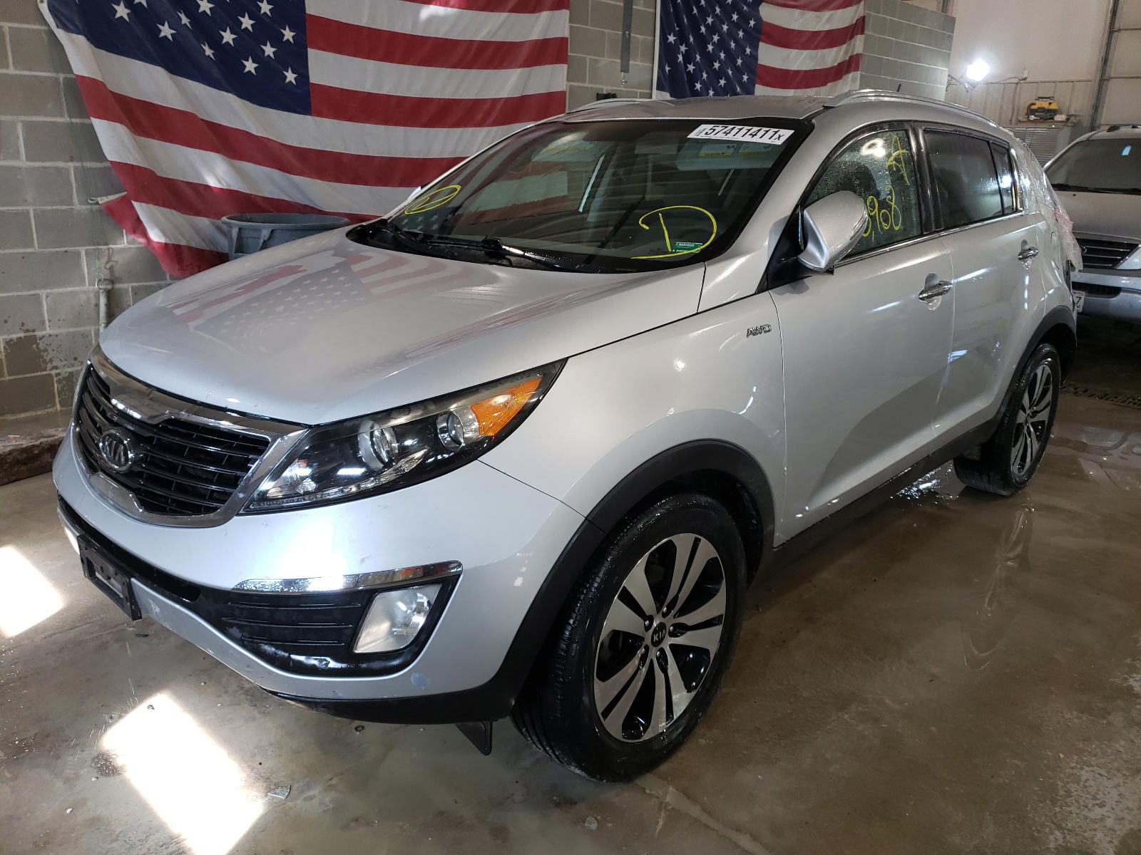 Photo 2 from auction – 2011 KIA SPORTAGE E with VIN KNDPCCA2XB7066587