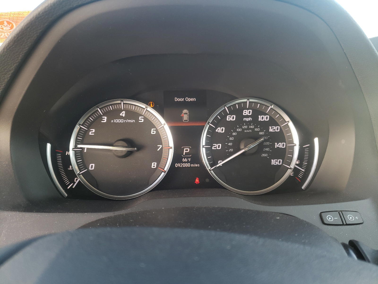 Photo 8 from auction – 2014 ACURA MDX with VIN 5FRYD4H2XEB026925
