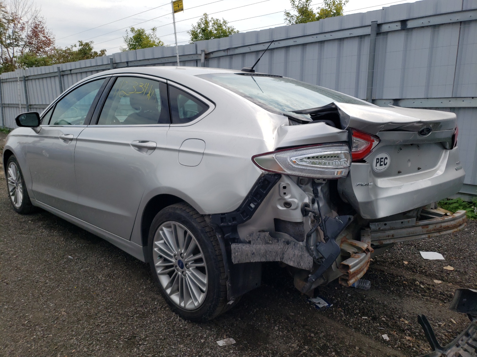 Photo 3 from auction – 2014 FORD FUSION SE with VIN 3FA6P0H92ER153159