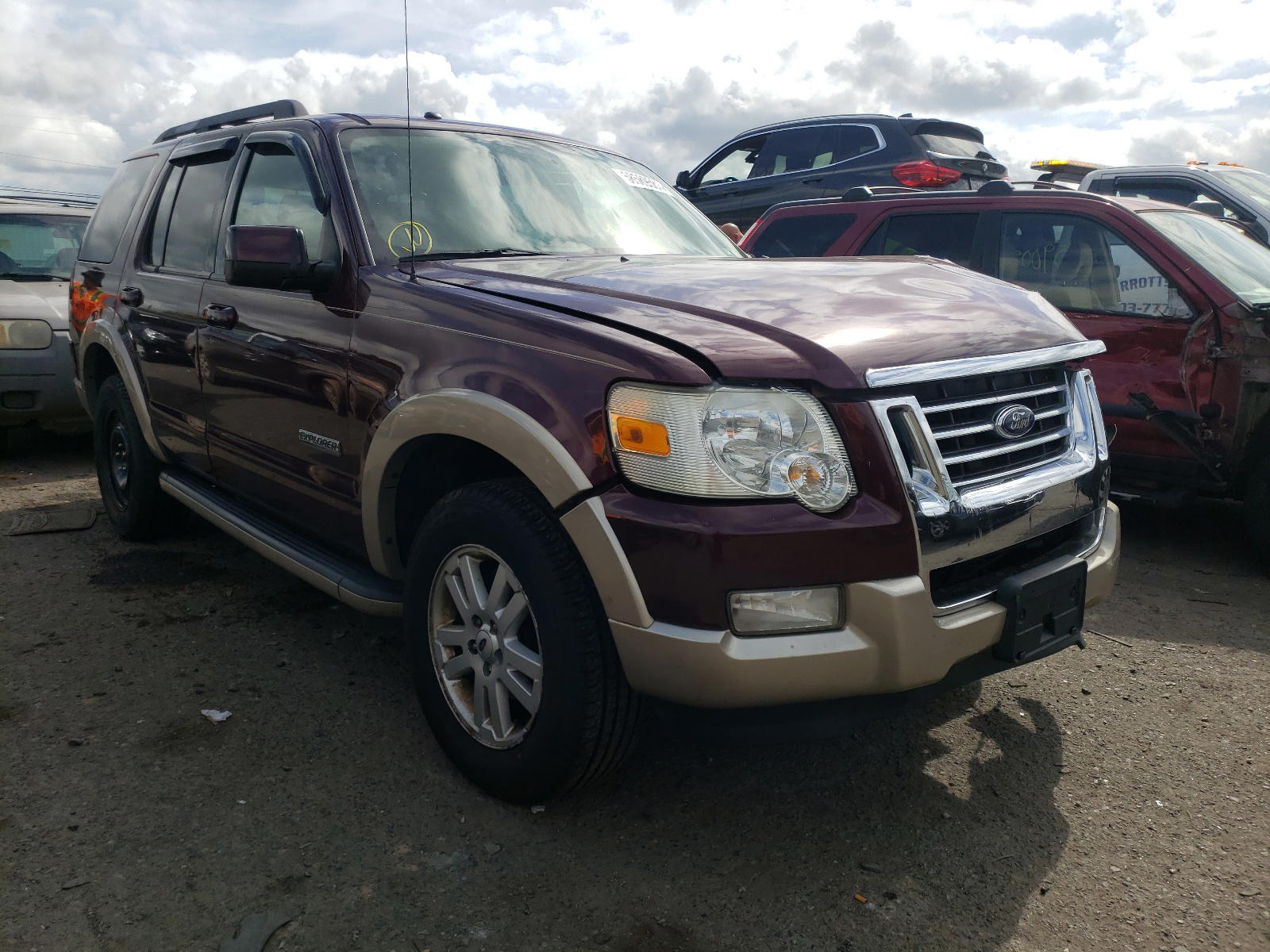FORD EXPLORER E 2008 with VIN 1FMEU74E28UA87134 - Photo from auction