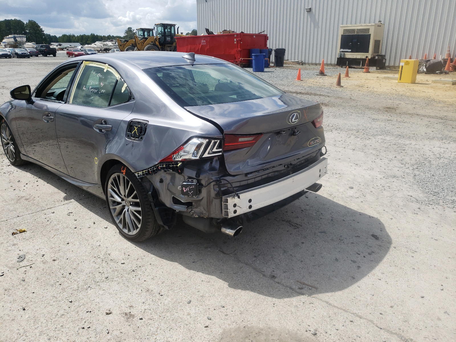 Photo 9 from auction – 2015 LEXUS IS 250 with VIN JTHBF1D23F5054265