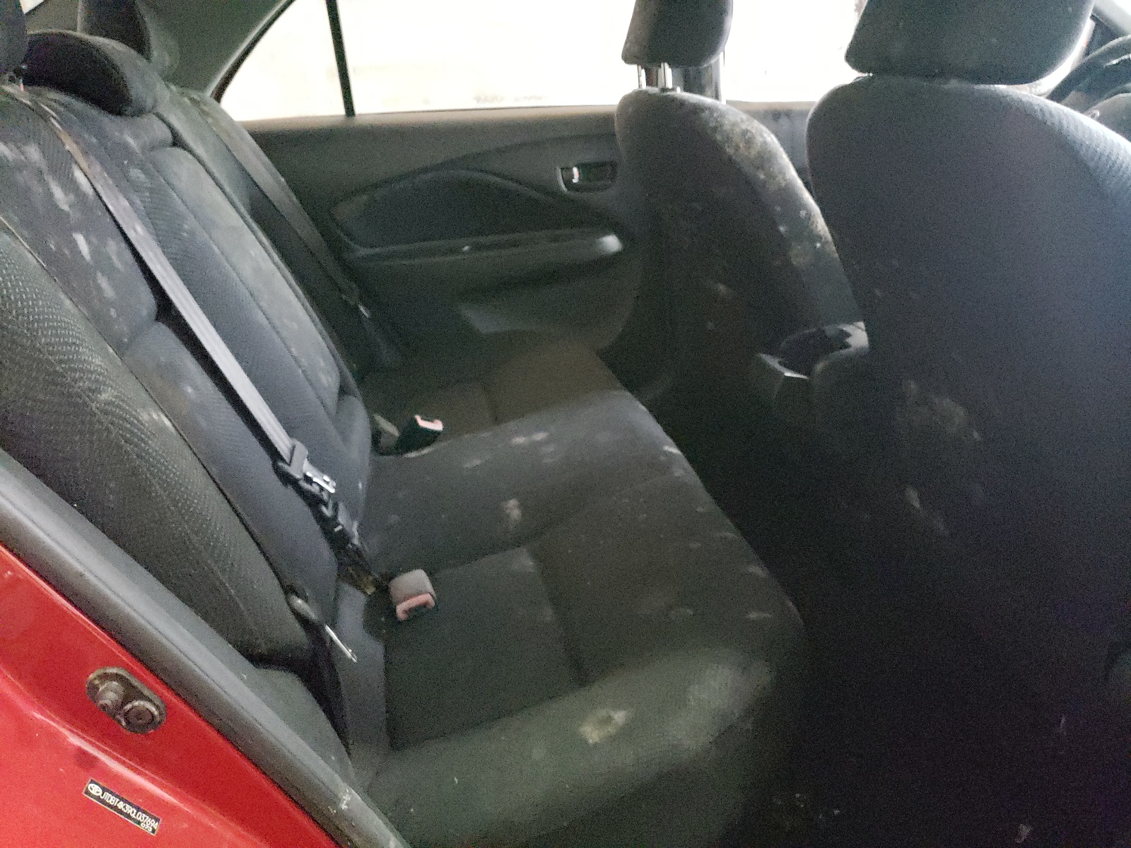Photo 6 from auction – 2012 TOYOTA YARIS with VIN JTDBT4K39CL037694
