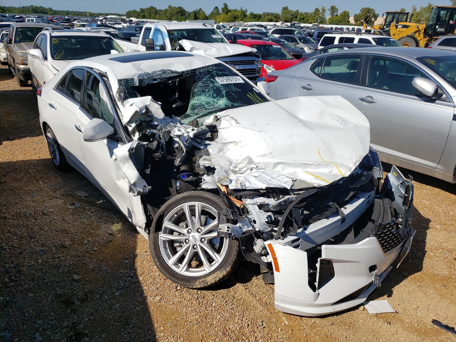 Photo 9 from auction – 2020 CADILLAC CT4 with VIN 1G6DK5RK4L0154716