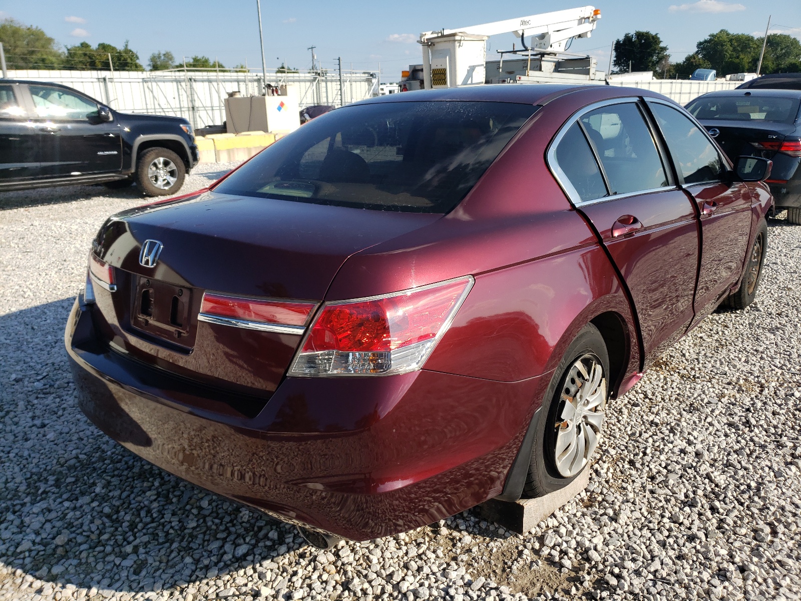 Photo 4 from auction – 2012 HONDA ACCORD LX with VIN 1HGCP2F31CA040545