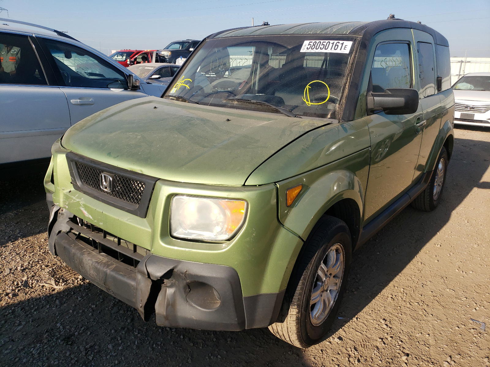 Photo 2 from auction – 2006 HONDA ELEMENT with VIN 5J6YH28796L006700