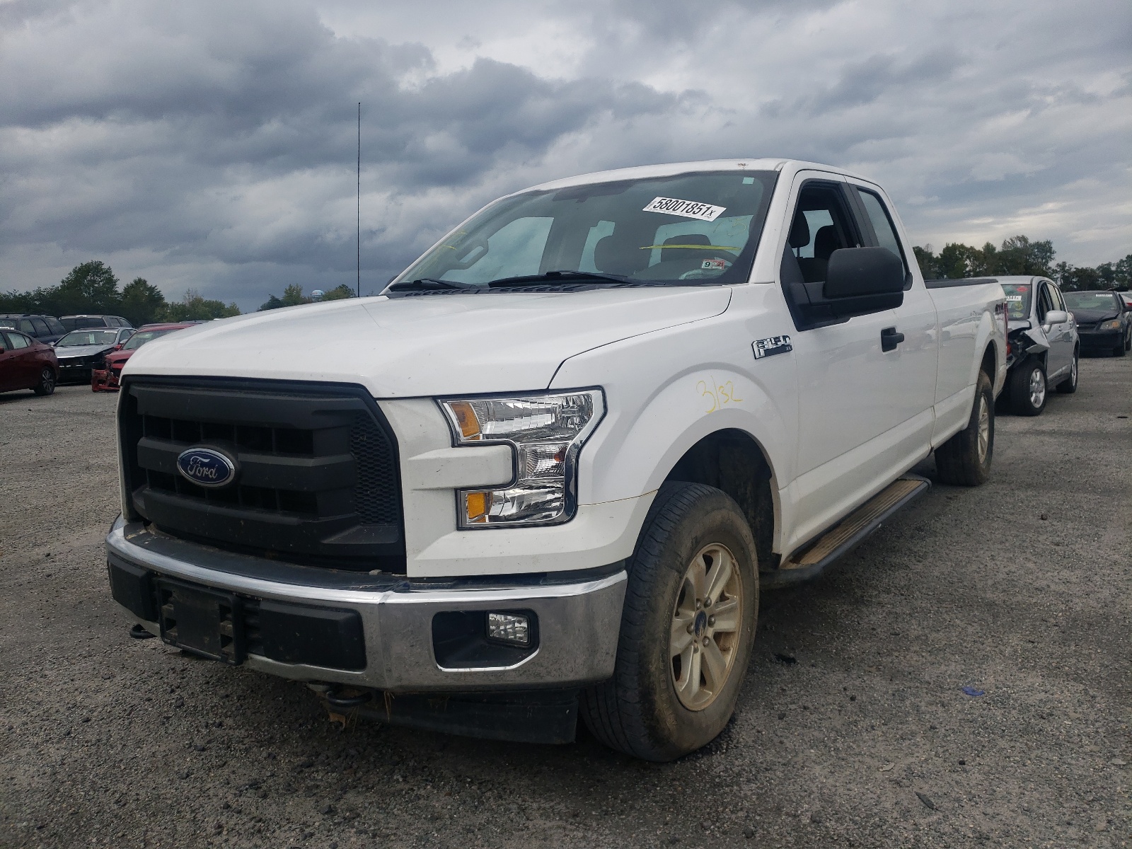 Photo 2 from auction – 2017 FORD F150 SUPER with VIN 1FTEX1EF6HKE34119