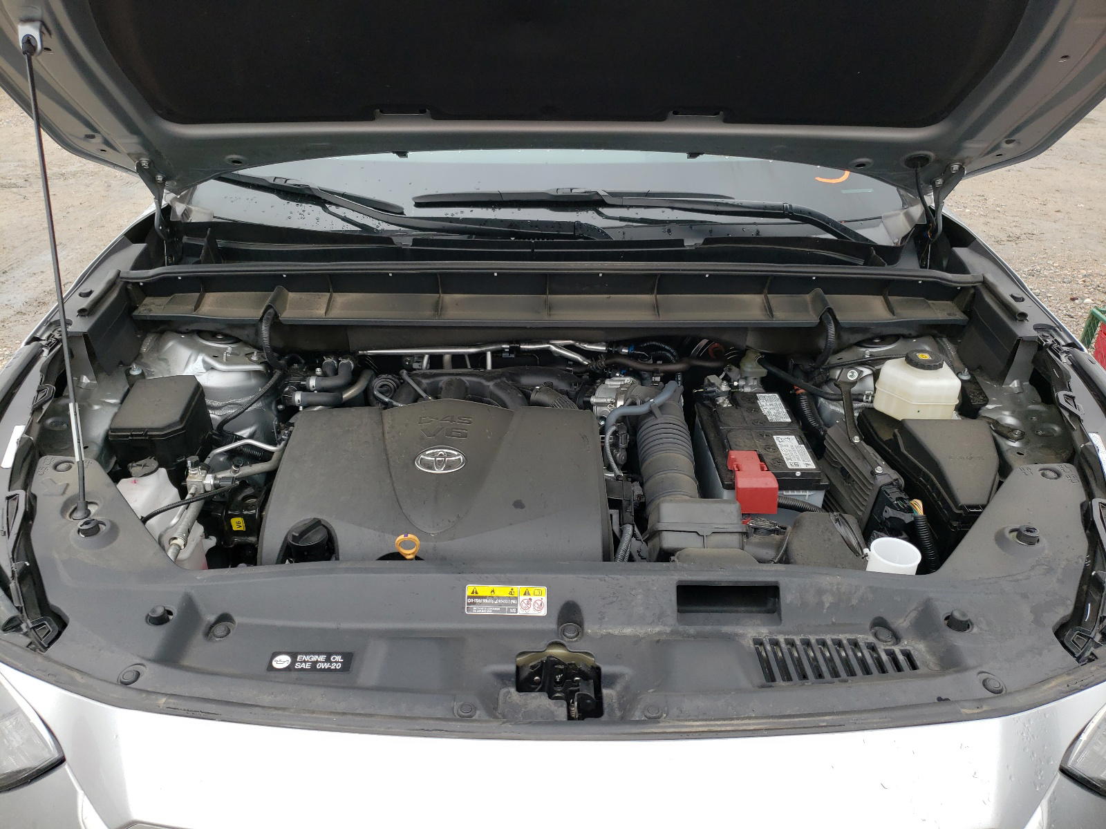 Photo 7 from auction – 2021 TOYOTA HIGHLANDER with VIN 5TDZZRAH5MS052782