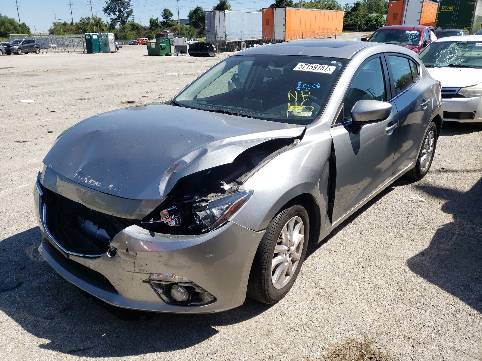 Photo 2 from auction – 2015 MAZDA 3 TOURING with VIN 3MZBM1L71FM153260