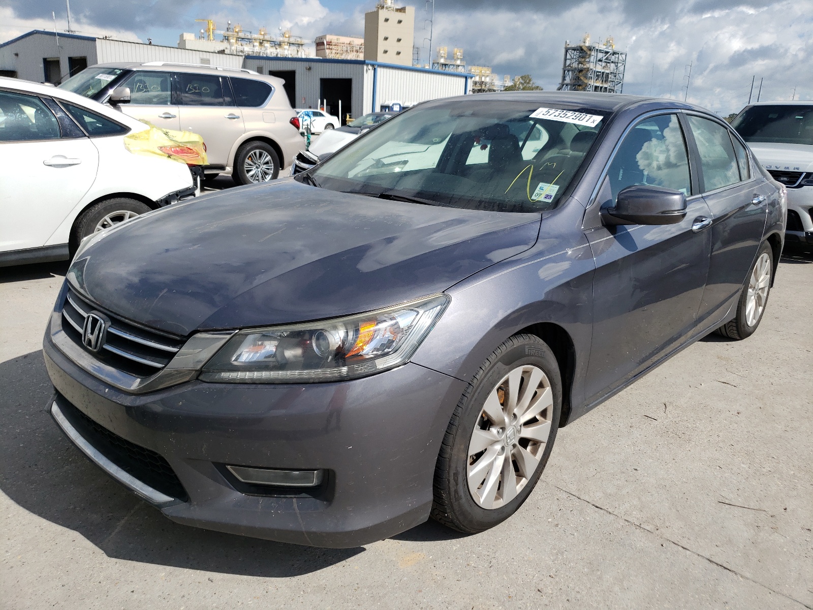 HONDA ACCORD EXL 2013 with VIN 1HGCR2F85DA011699 - Photo from auction