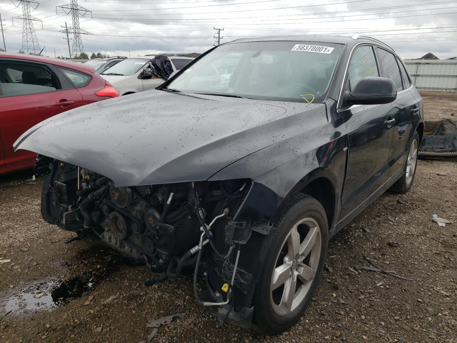 Photo 2 from auction – 2011 AUDI Q5 PREMIUM with VIN WA1DKAFP7BA011848