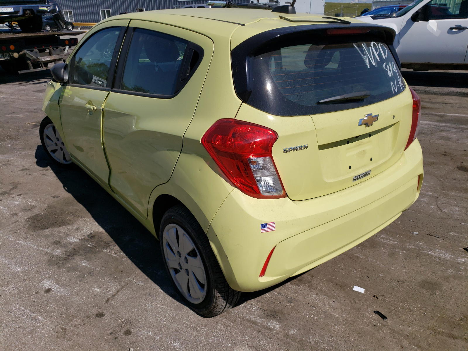 Photo 3 from auction – 2017 CHEVROLET SPARK LS with VIN KL8CB6SA1HC796891