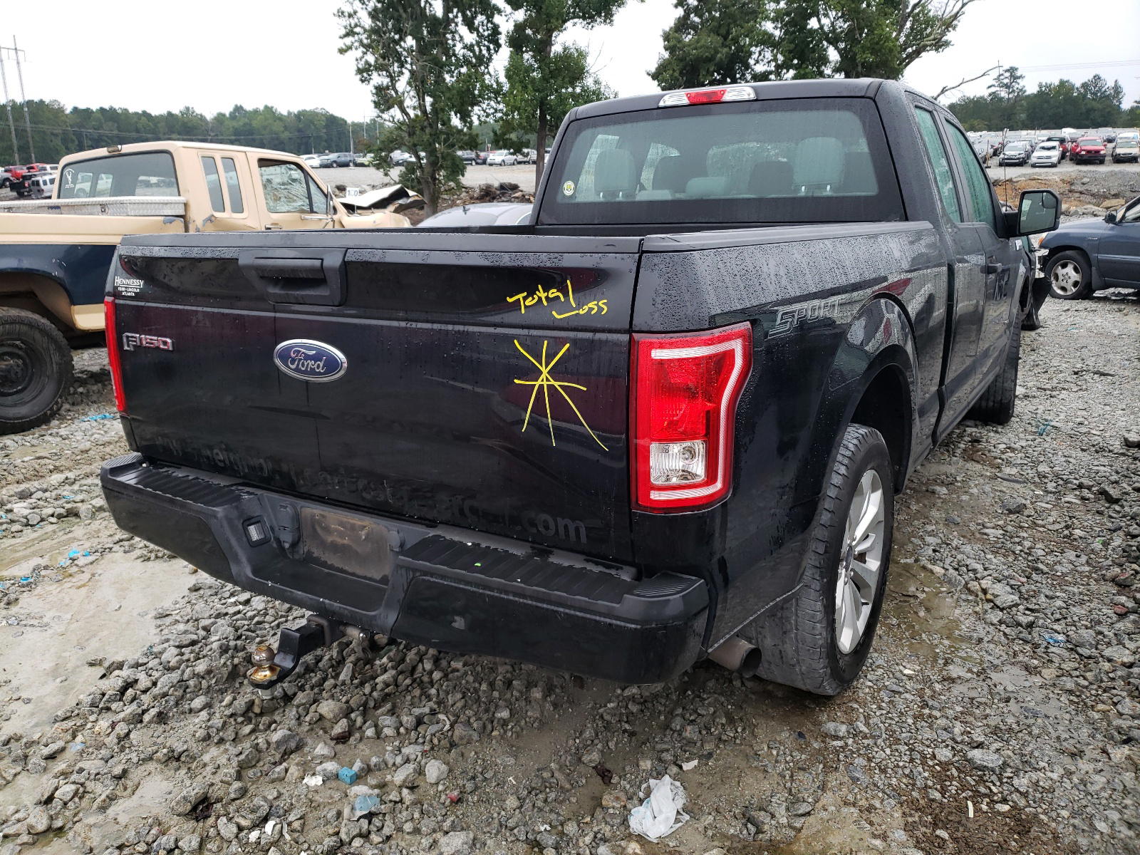 Photo 4 from auction – 2016 FORD F150 SUPER with VIN 1FTEX1CP7GFD01100