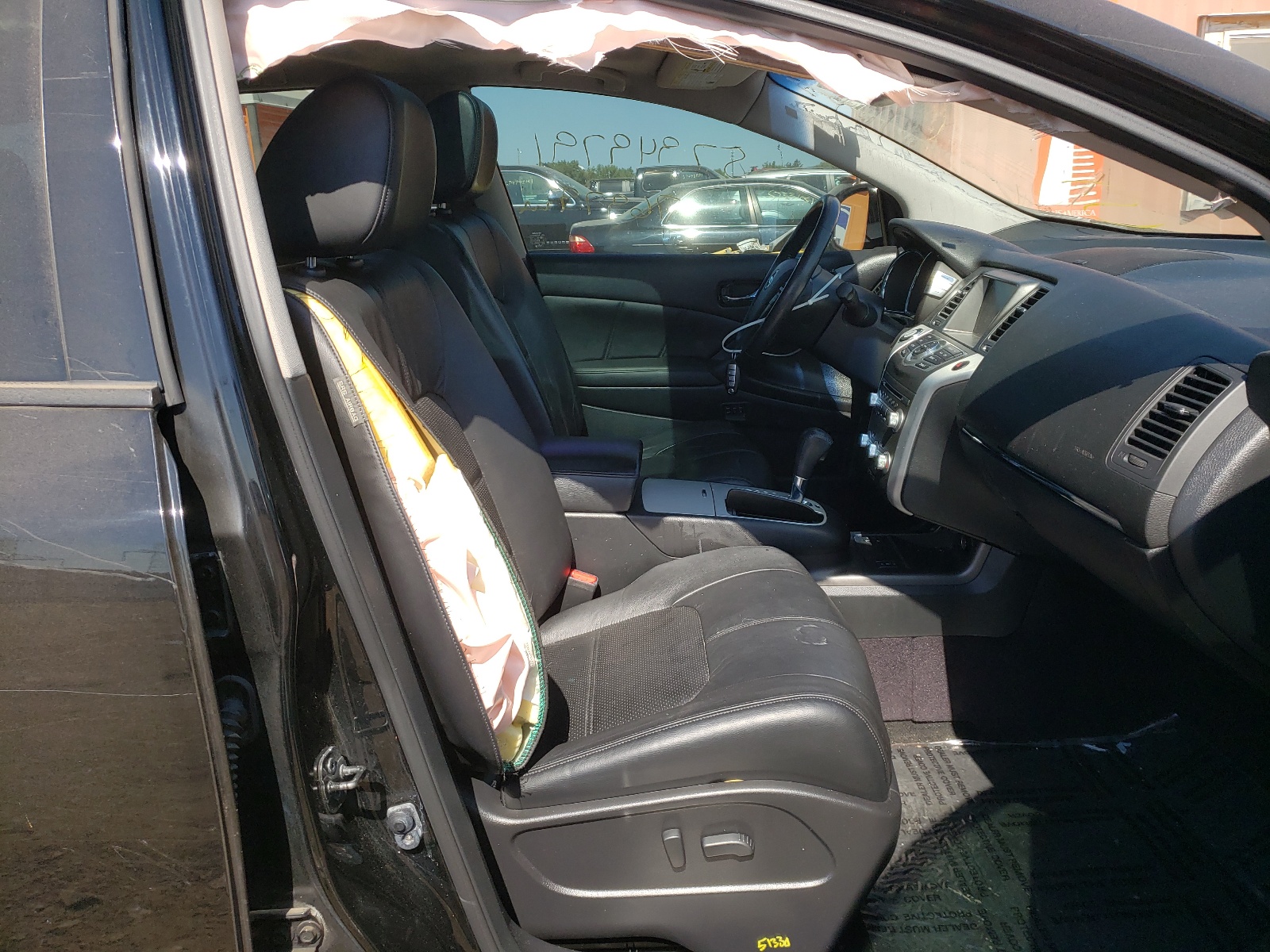 Photo 5 from auction – 2012 NISSAN MURANO S with VIN JN8AZ1MU8CW100463