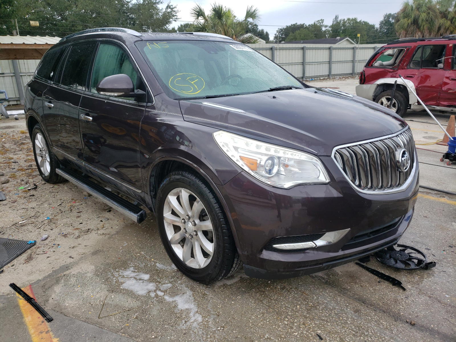 BUICK ENCLAVE 2016 with VIN 5GAKRCKDXGJ140613 - Photo from auction