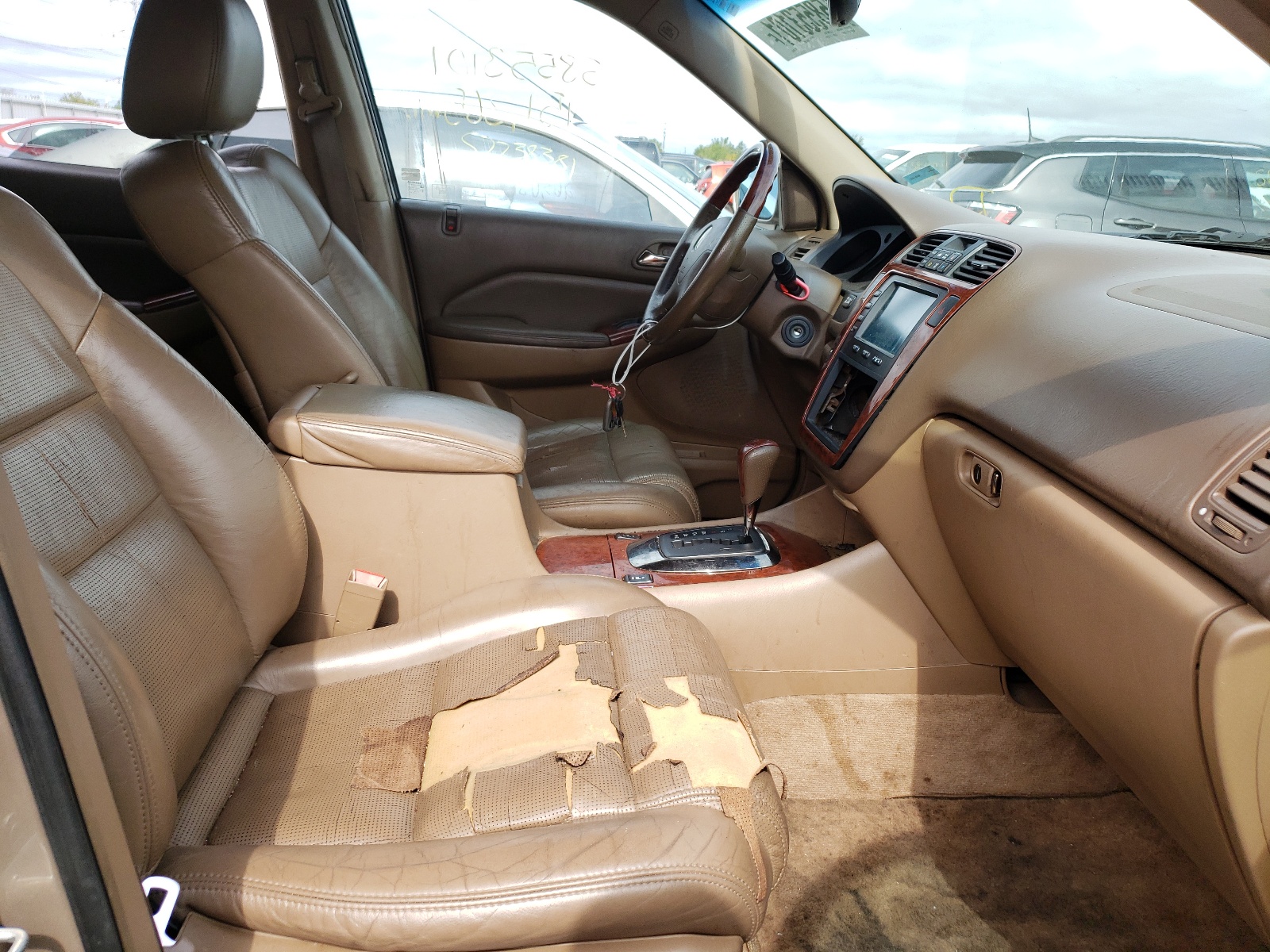 Photo 5 from auction – 2004 ACURA MDX with VIN 2HNYD18214H536549