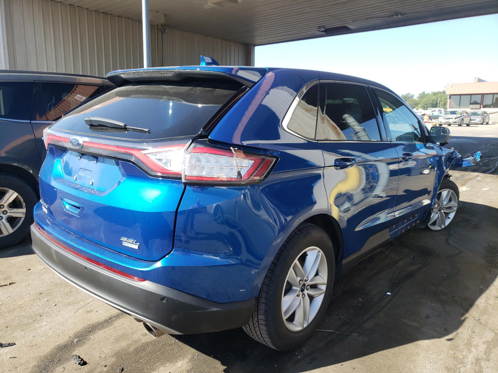 Photo 4 from auction – 2018 FORD EDGE SEL with VIN 2FMPK3J9XJBB30547