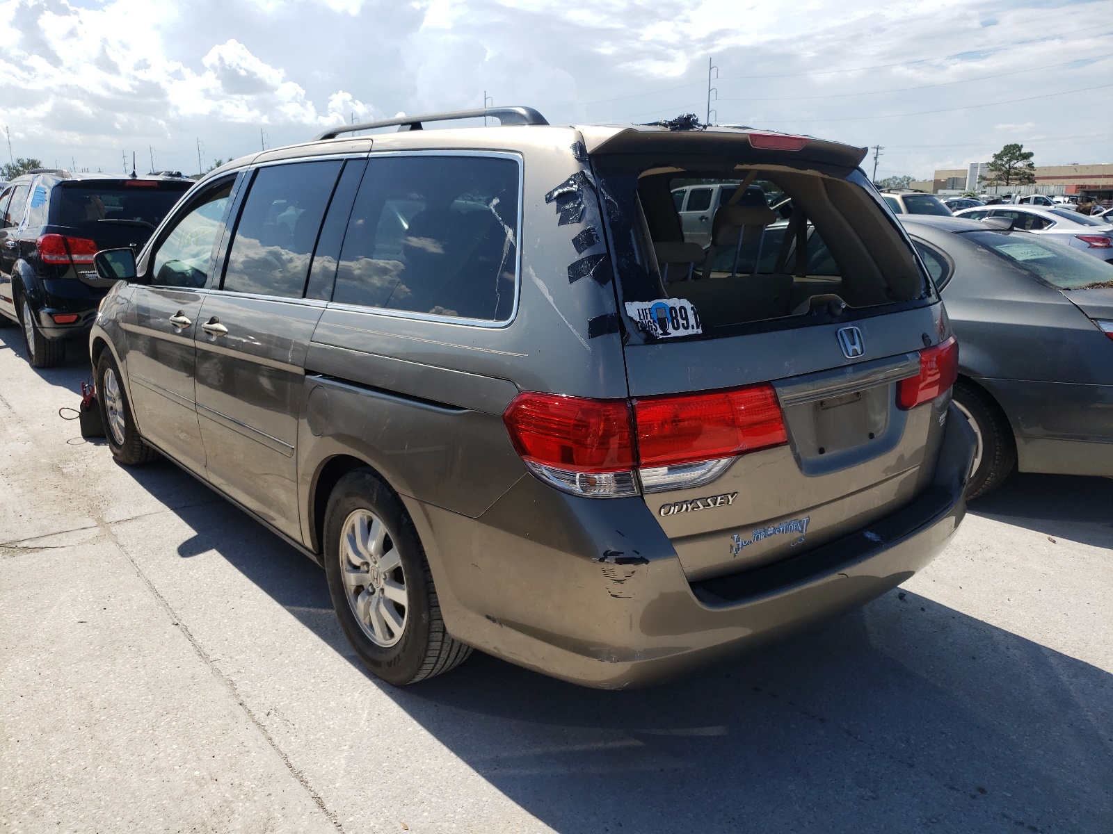 Photo 3 from auction – 2010 HONDA ODYSSEY EX with VIN 5FNRL3H59AB075752