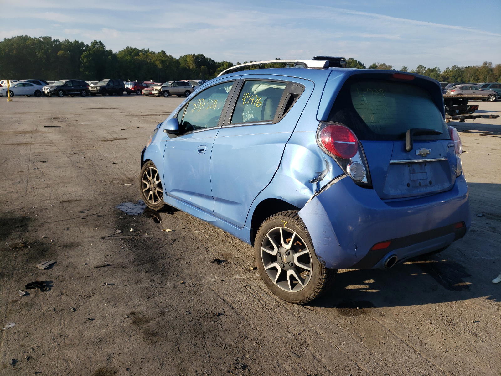 Photo 3 from auction – 2013 CHEVROLET SPARK 2LT with VIN KL8CF6S90DC508198