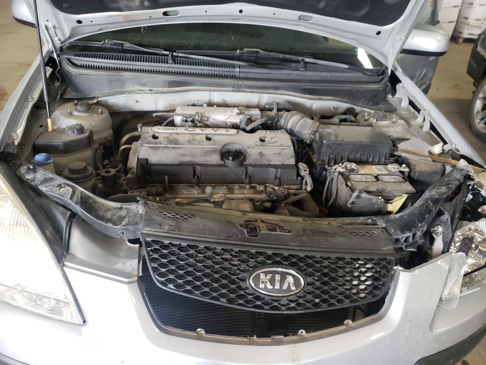 Photo 7 from auction – 2008 KIA RIO BASE with VIN KNADE123886347789