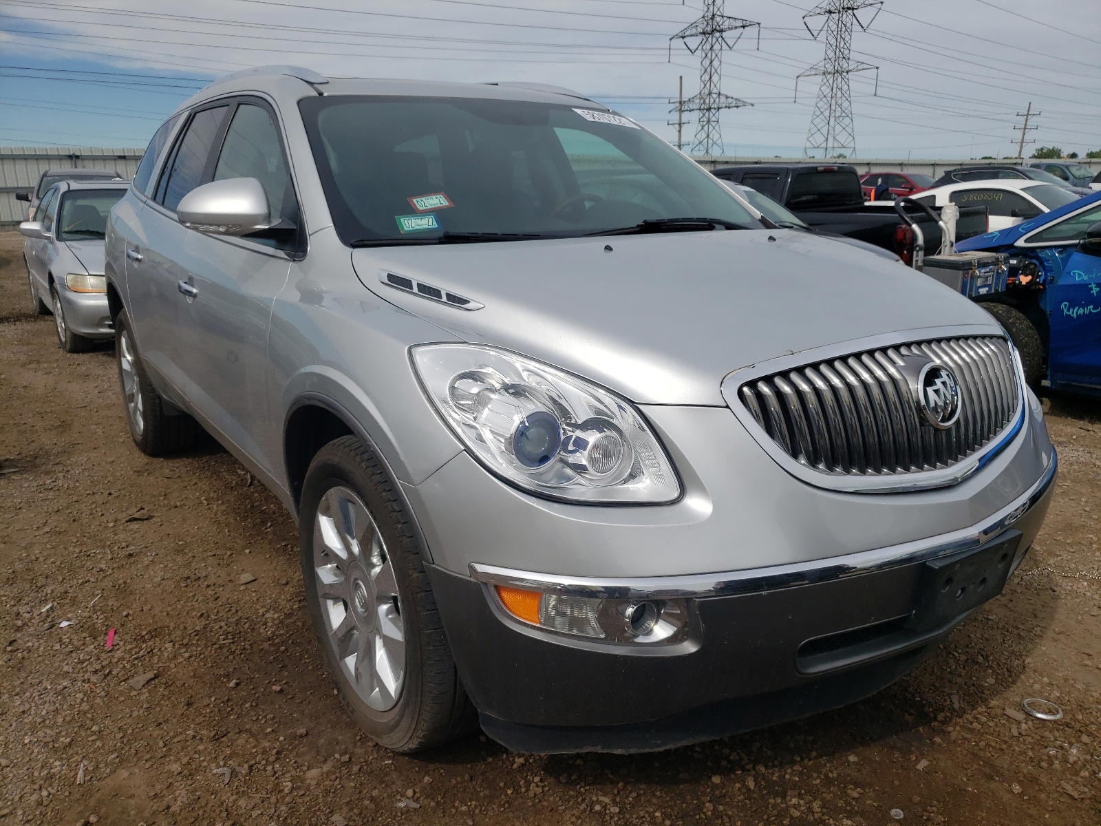 BUICK ENCLAVE 2012 with VIN 5GAKVDED4CJ393336 - Photo from auction