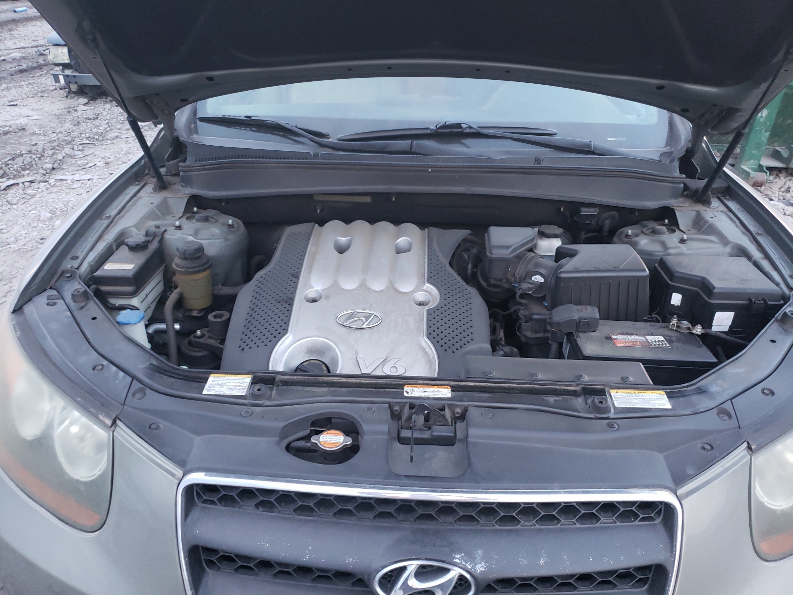 Photo 7 from auction – 2007 HYUNDAI SANTA FE G with VIN 5NMSG13DX7H043750