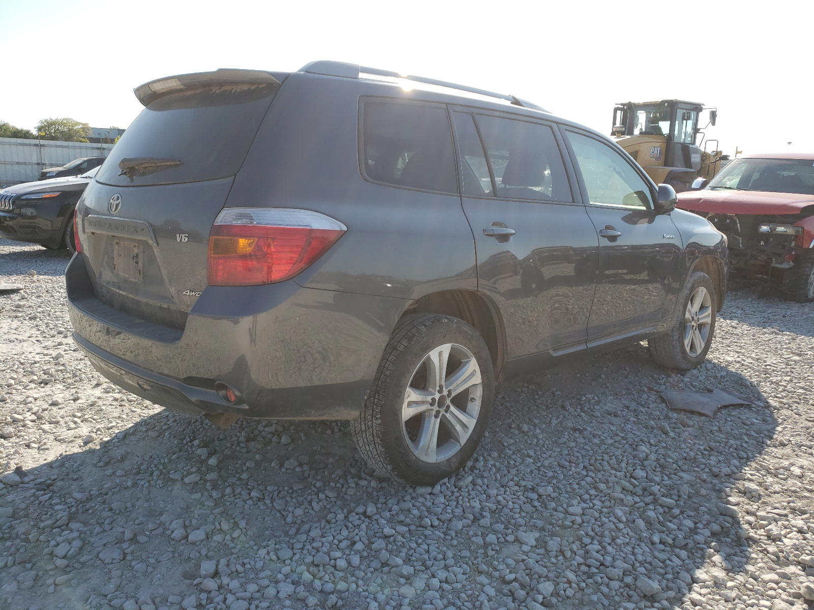 Photo 4 from auction – 2009 TOYOTA HIGHLANDER with VIN JTEES43A992119528