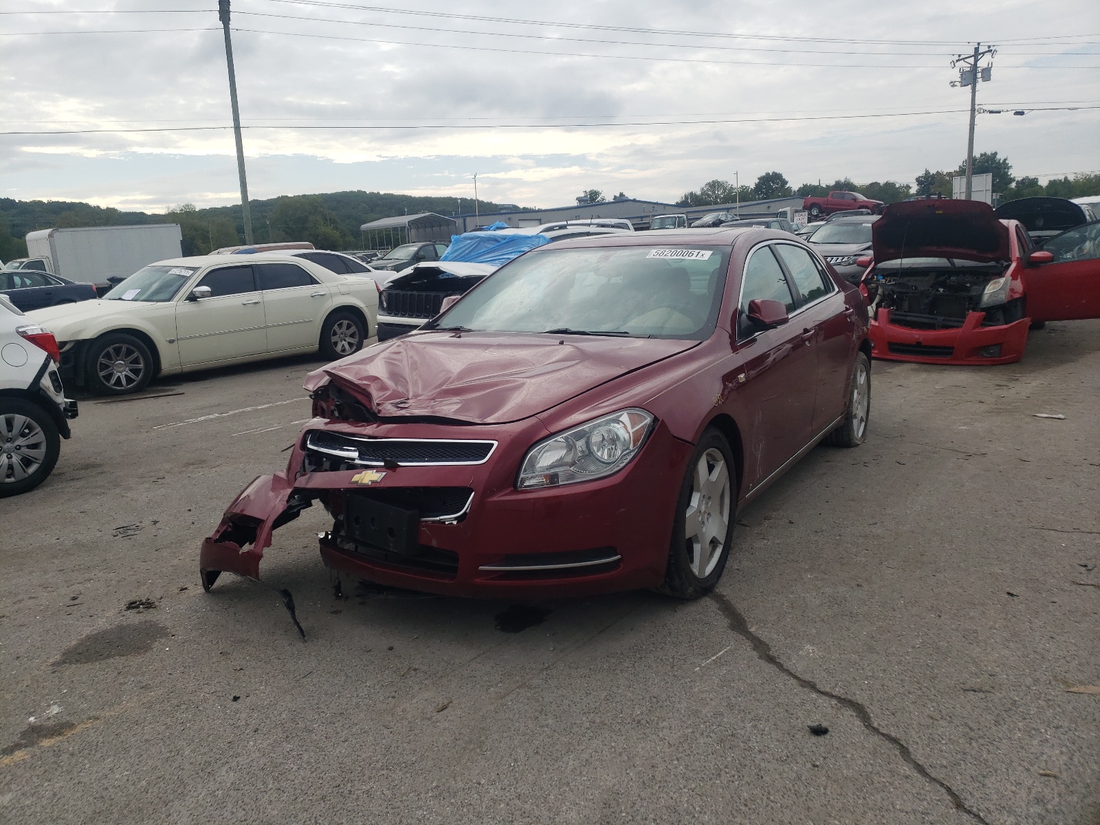 Photo 2 from auction – 2008 CHEVROLET MALIBU 2LT with VIN 1G1ZJ57748F293472