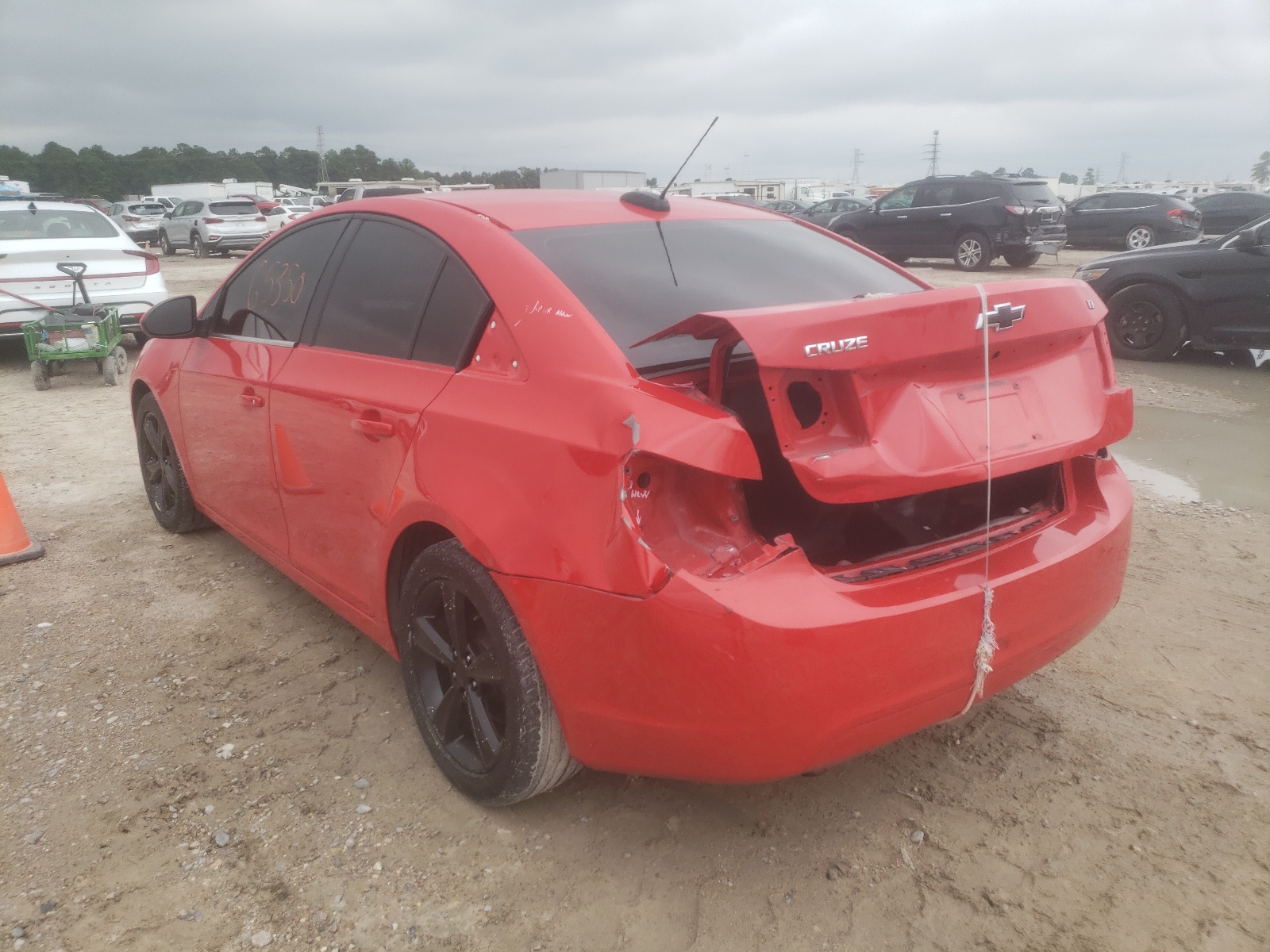 Photo 3 from auction – 2015 CHEVROLET CRUZE with VIN 1G1PE5SB7F7235256