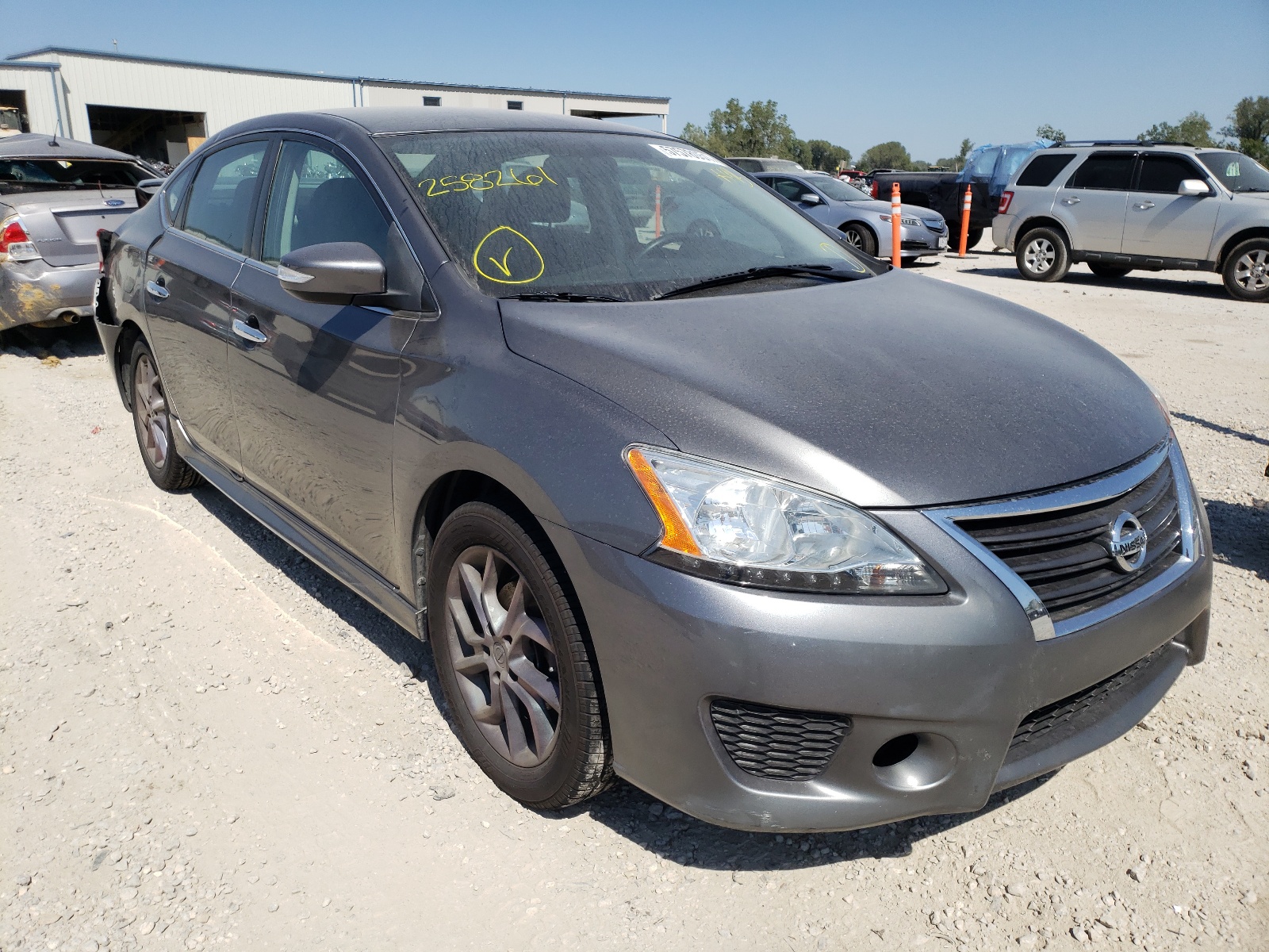 Photo 1 from auction – 2015 NISSAN SENTRA S with VIN 3N1AB7AP5FY258261