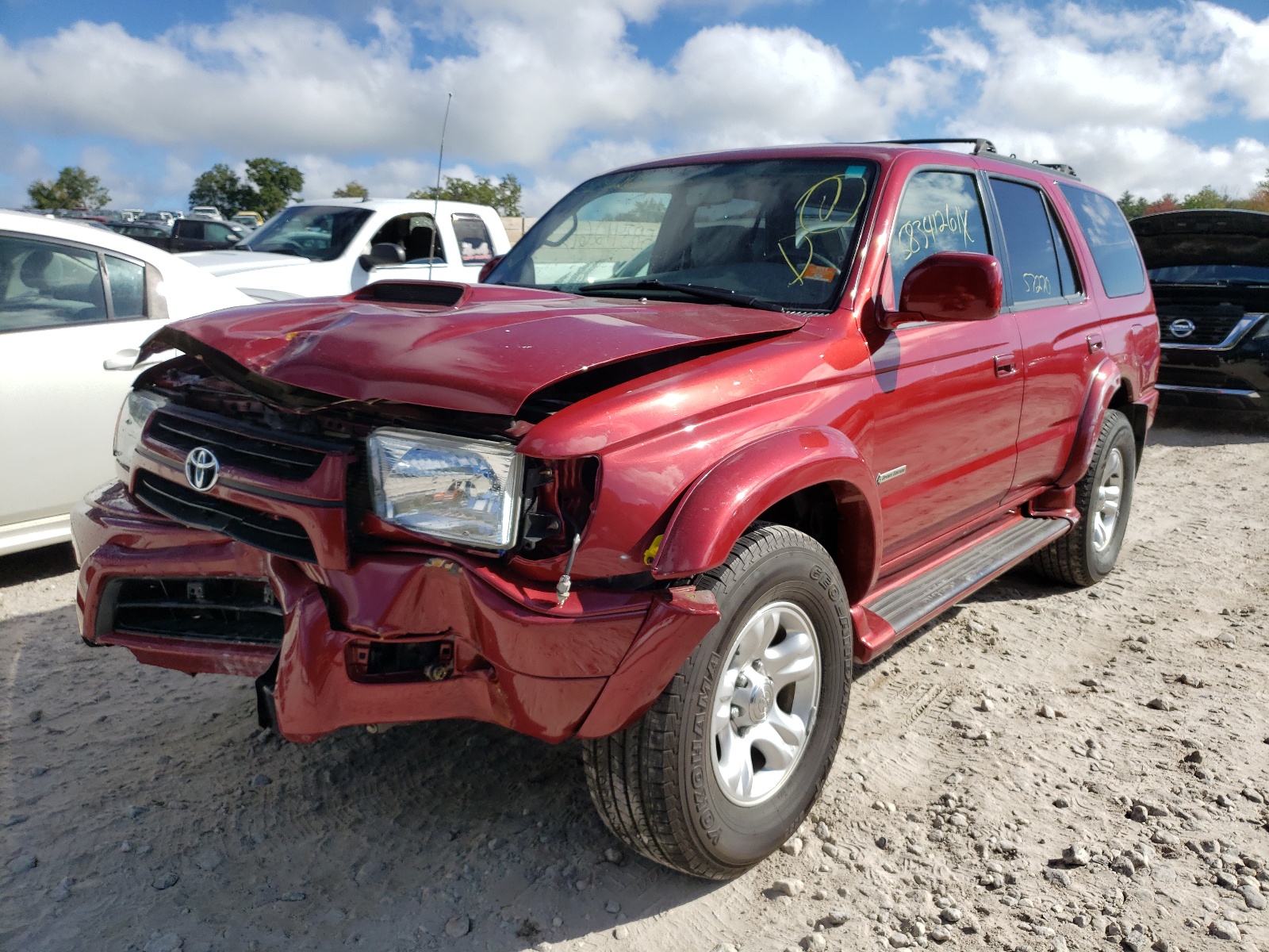 Photo 2 from auction – 2002 TOYOTA 4RUNNER SR with VIN JT3HN86R820381192
