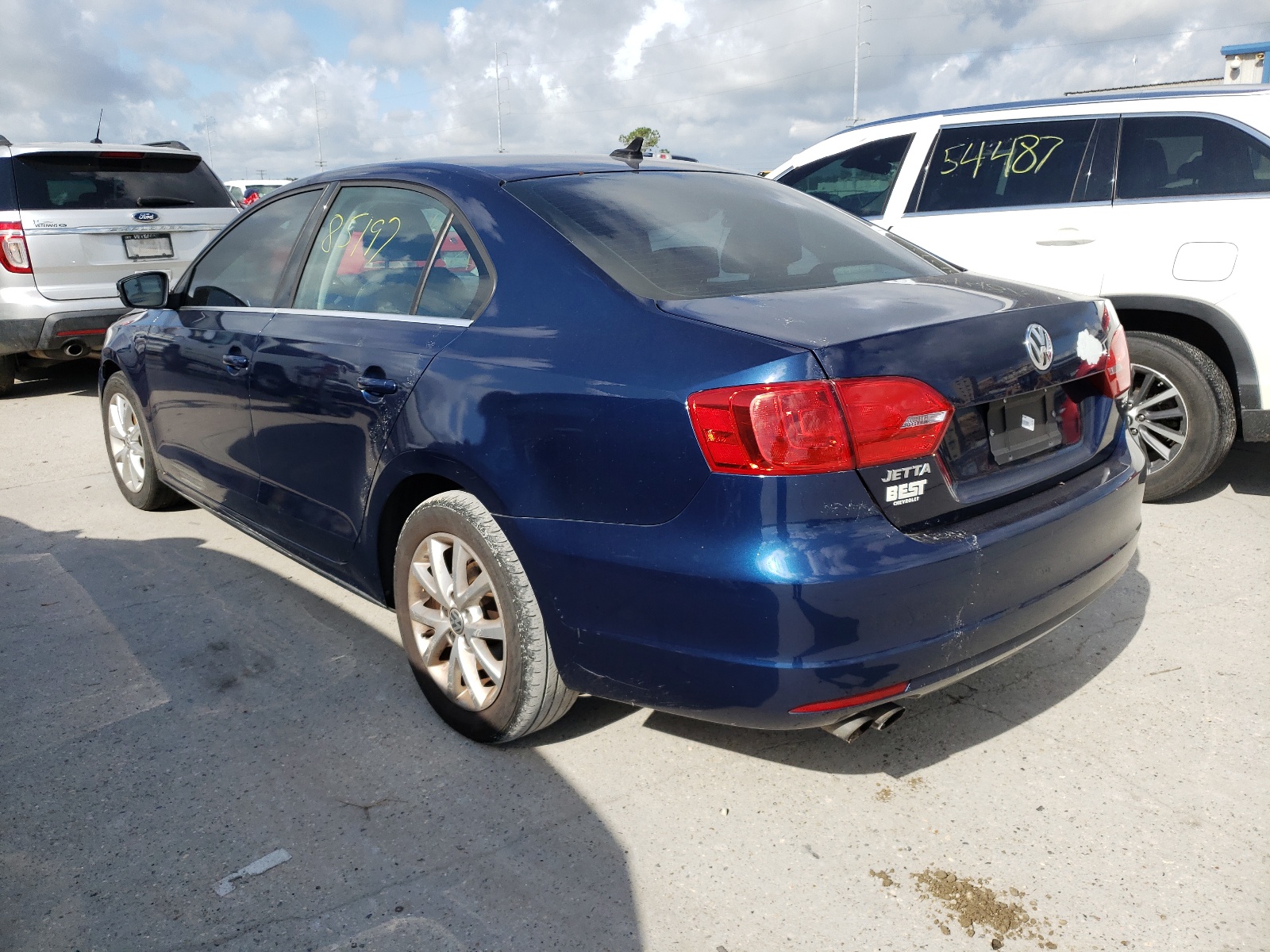 Photo 3 from auction – 2014 VOLKSWAGEN JETTA SE with VIN 3VWD07AJ2EM411287