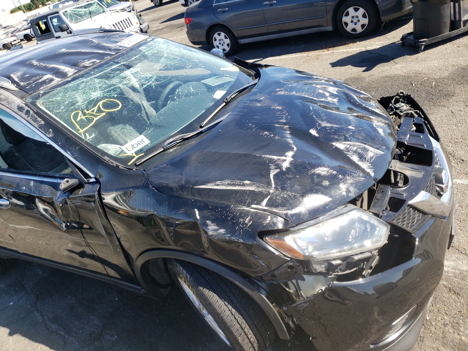 Photo 9 from auction – 2015 NISSAN ROGUE S with VIN KNMAT2MTXFP530813