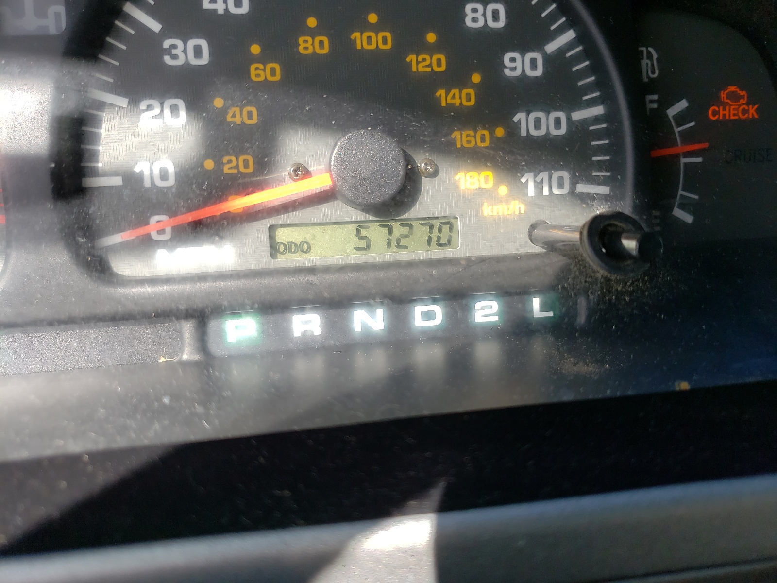 Photo 8 from auction – 2002 TOYOTA 4RUNNER SR with VIN JT3HN86R820381192