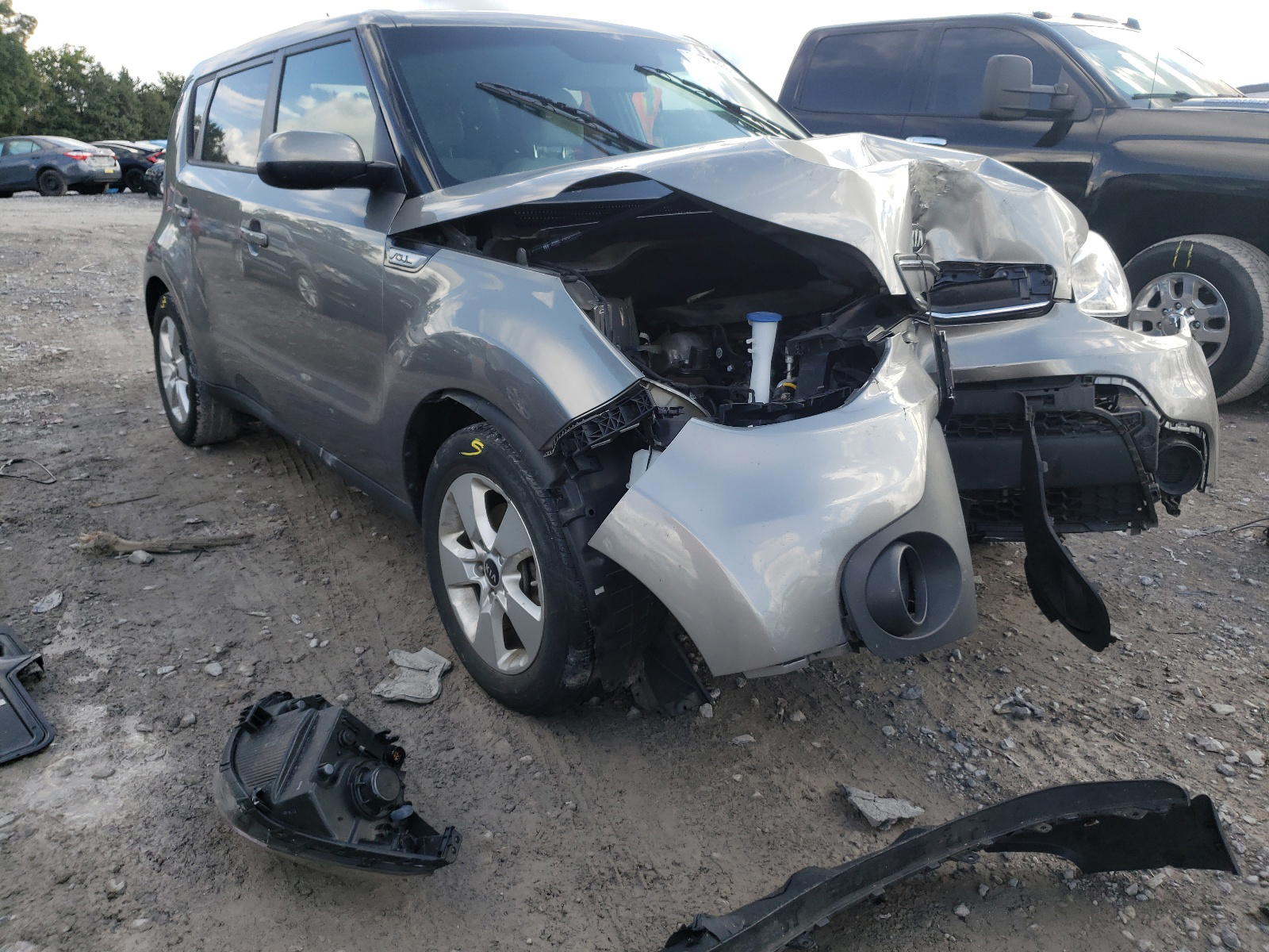 KIA SOUL 2017 with VIN KNDJN2A22H7473564 - Photo from auction