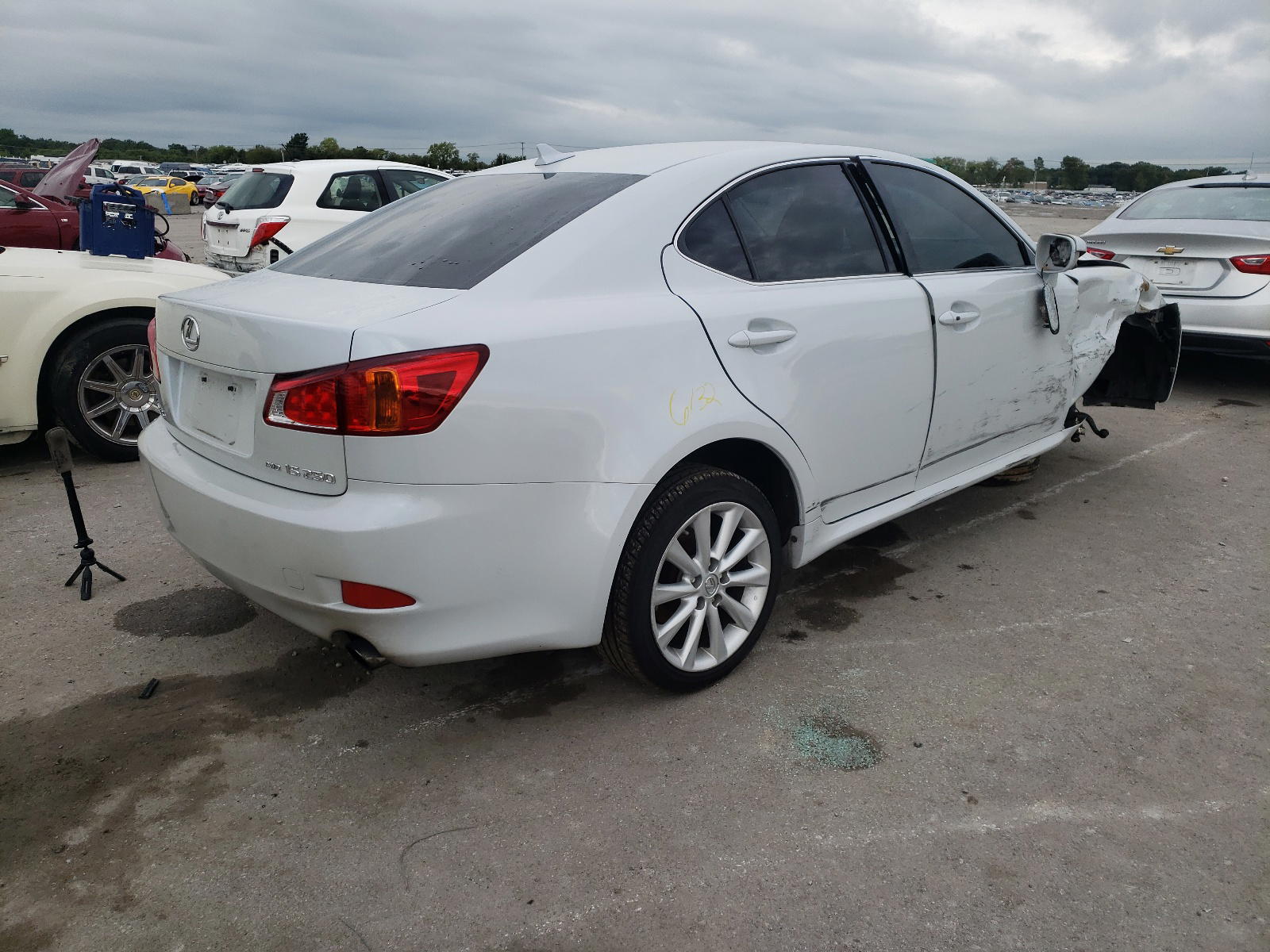 Photo 4 from auction – 2010 LEXUS IS 250 with VIN JTHCF5C29A5037203