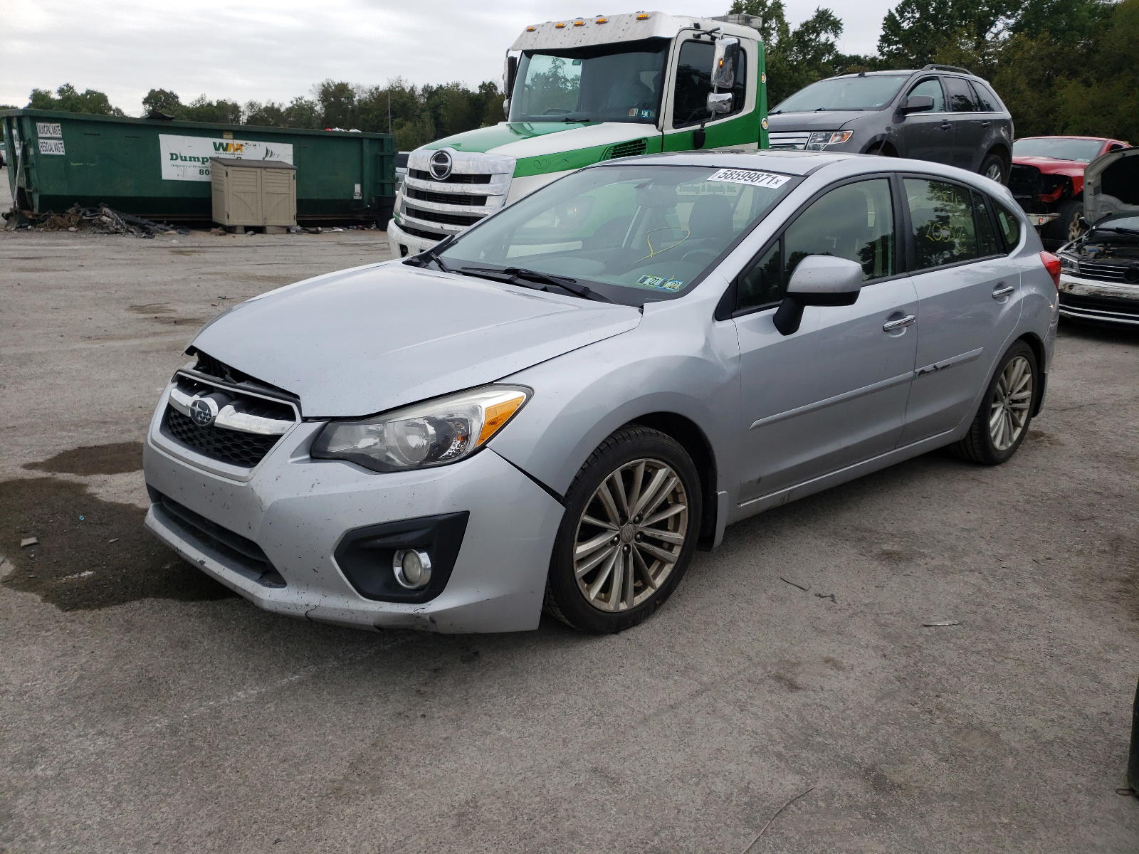 Photo 2 from auction – 2013 SUBARU IMPREZA LI with VIN JF1GPAH60D2869013