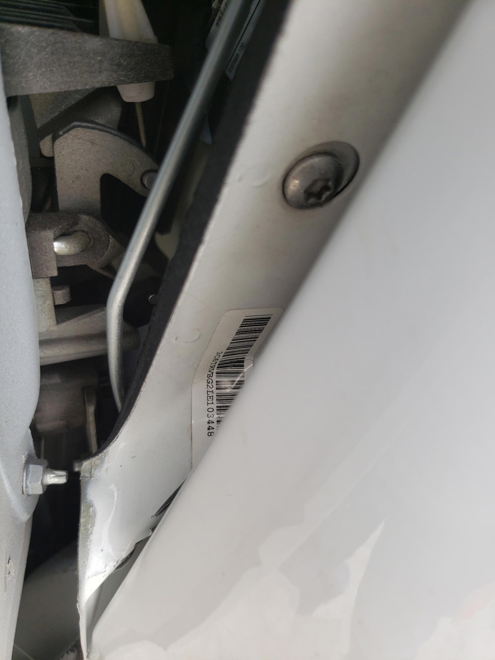Photo 10 from auction – 2020 RAM PROMASTER with VIN 3C6TRVBG2LE103448