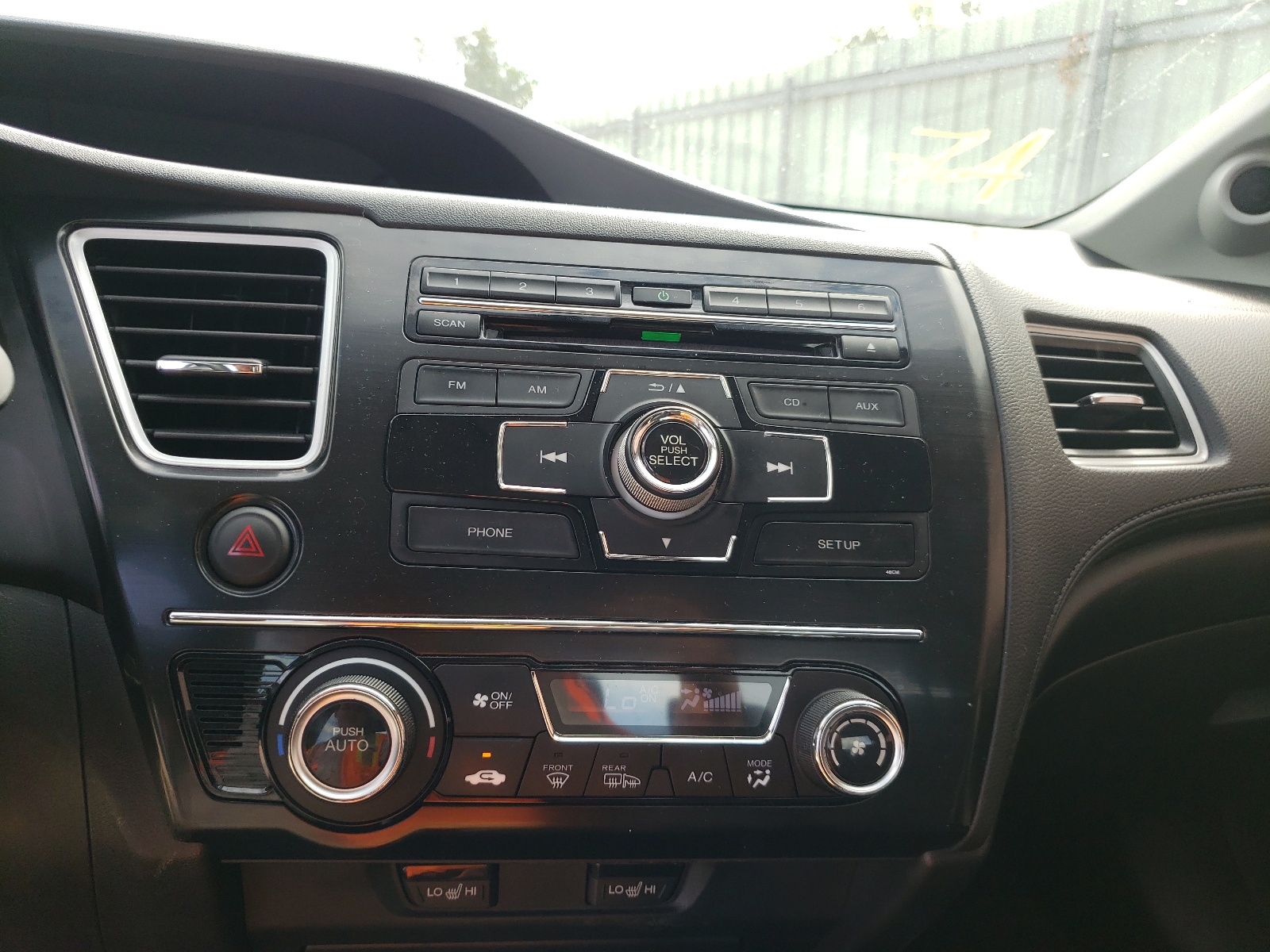 Photo 9 from auction – 2013 HONDA CIVIC EXL with VIN 19XFB2F99DE041889