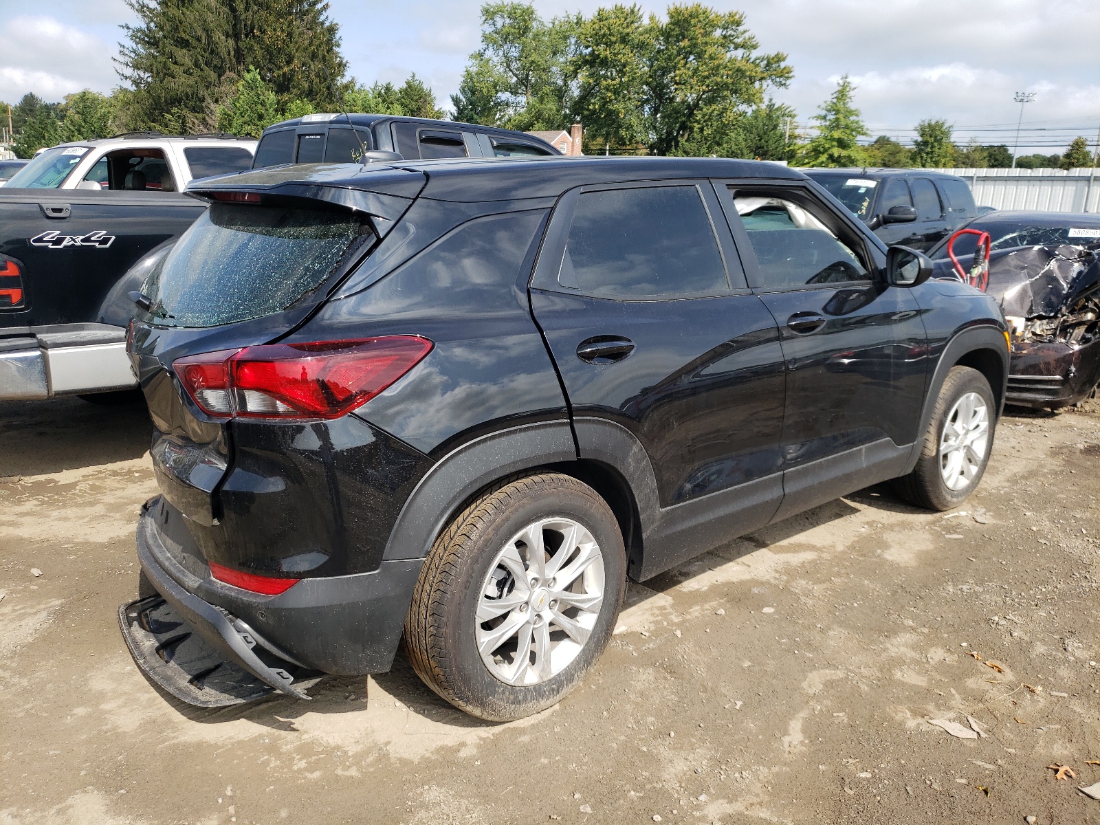 Photo 4 from auction – 2021 CHEVROLET TRAILBLAZE with VIN KL79MMS29MB132148