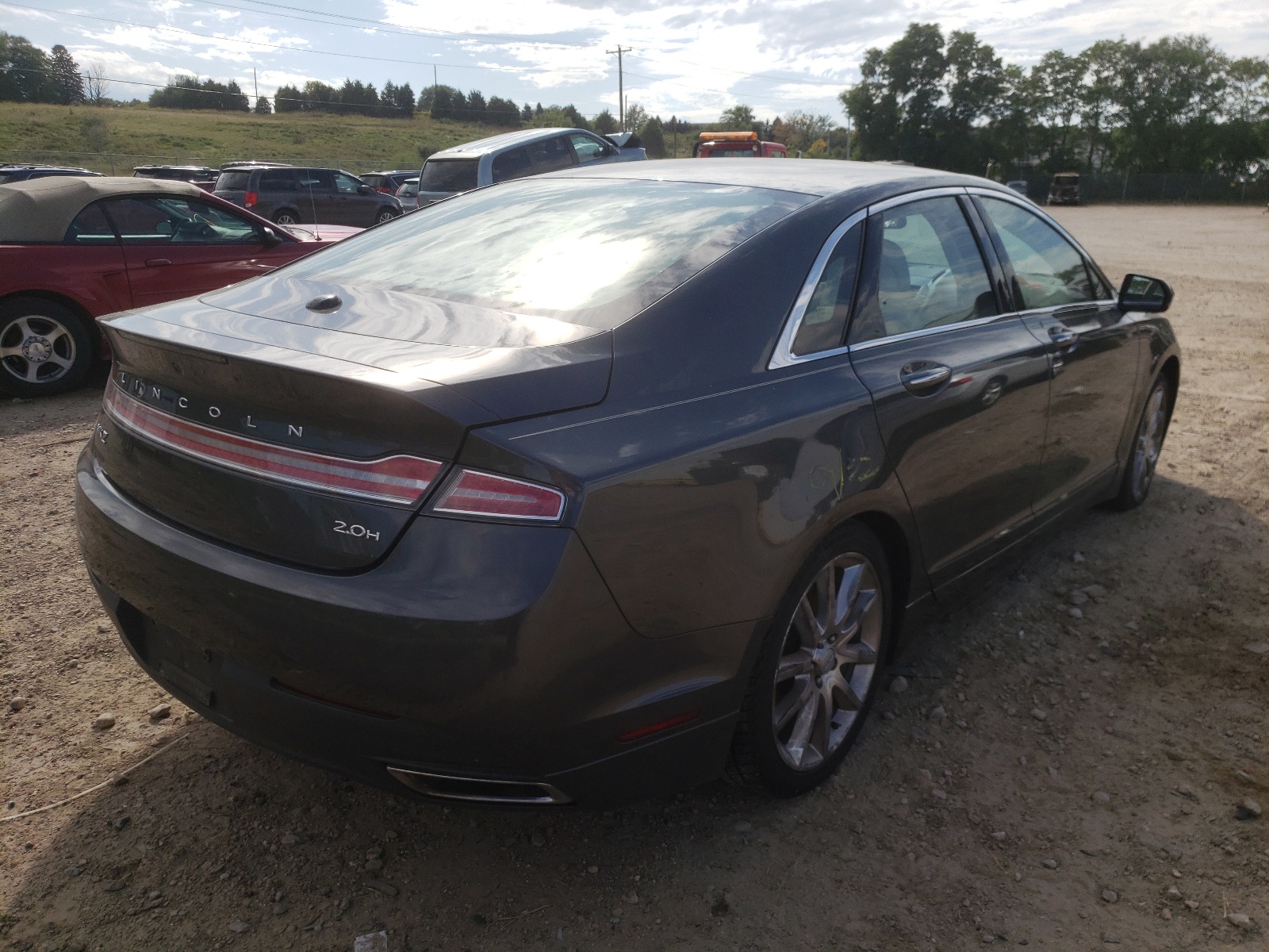 Photo 4 from auction – 2016 LINCOLN MKZ HYBRID with VIN 3LN6L2LU5GR628167