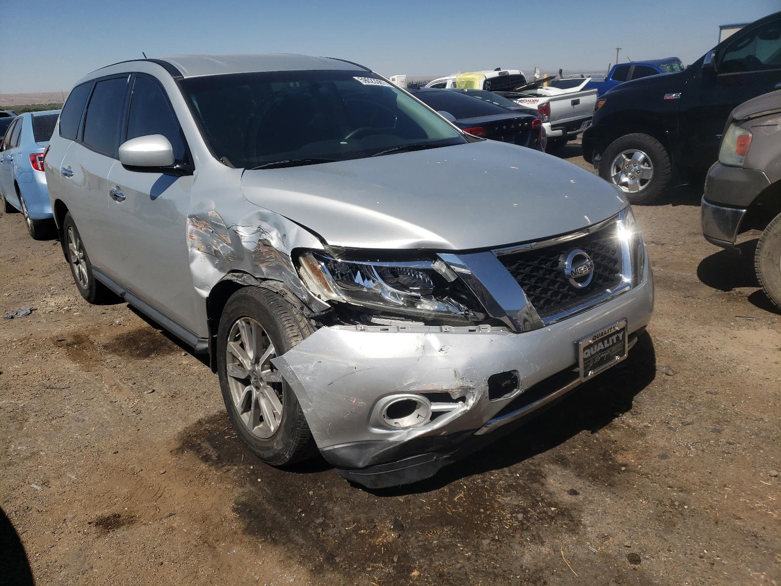 Photo 9 from auction – 2014 NISSAN PATHFINDER with VIN 5N1AR2MN0EC696789